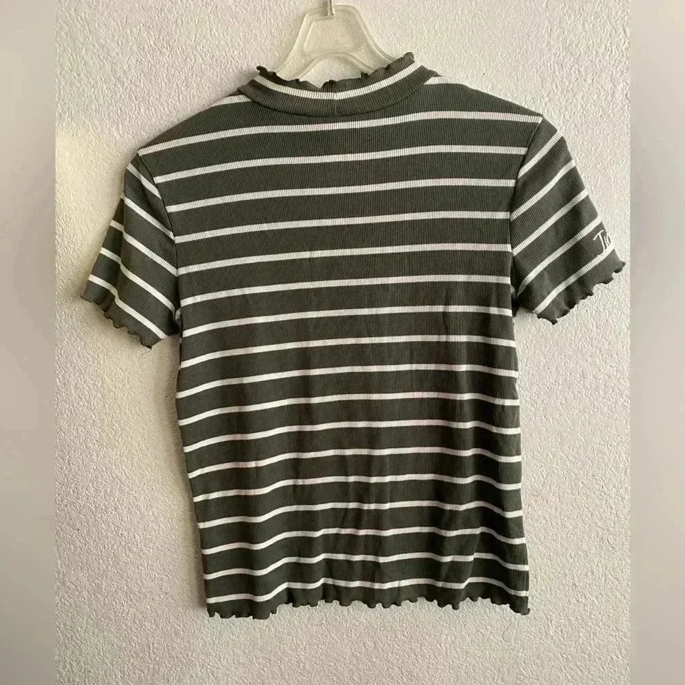 🆕Justice Striped Crop Top 14/16🆕